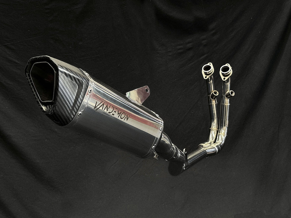 Vandemon CFMOTO 450MT Adventure Stainless Steel Exhaust System CFMOTO450MTSSEXHC VA-99