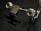 Vandemon CFMOTO single-sided swingarm  450SR-S 2023-2024 Stainless Steel / Titanium High Mount Exhaust System CFMOTO450SRSHMEXHC VA-8