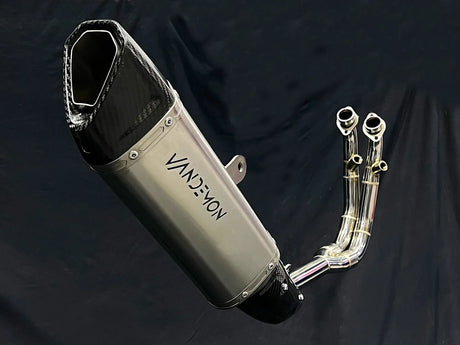 Vandemon 450SR & 450SR-S Stainless Steel Race Exhaust System CFMOTO450SRSSSMEXHB VA-91