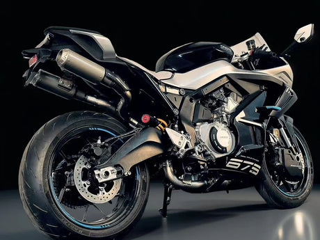 Vandemon CFMOTO 675SR-R, 675SR-S, 675SS High Mount Titanium Exhaust System 2024-2026 CFMOTO675SRRTIHMEXHA VA-107