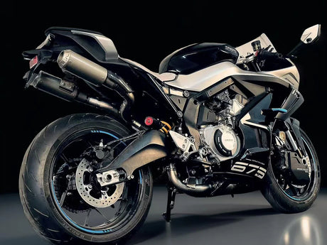 Vandemon CFMOTO 675SR-R, 675SR-S, 675SS High Mount Titanium Exhaust System 2024-2026 CFMOTO675SRRTIHMEXHA VA-107