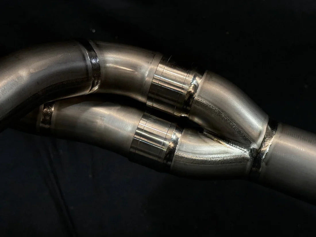 Vandemon CFMOTO 800MT Adventure Titanium Exhaust System  CFMOTOMT8ADEXHBRA VA-108