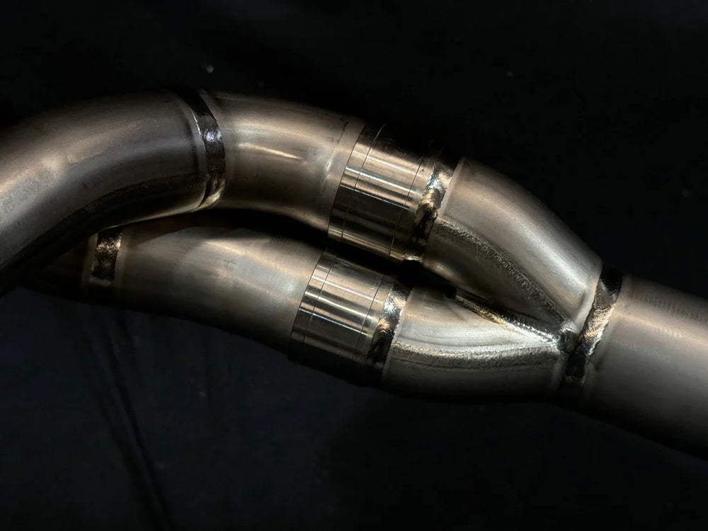 Vandemon CFMOTO 800MT Adventure Titanium Exhaust System  CFMOTOMT8ADEXHBRA VA-108