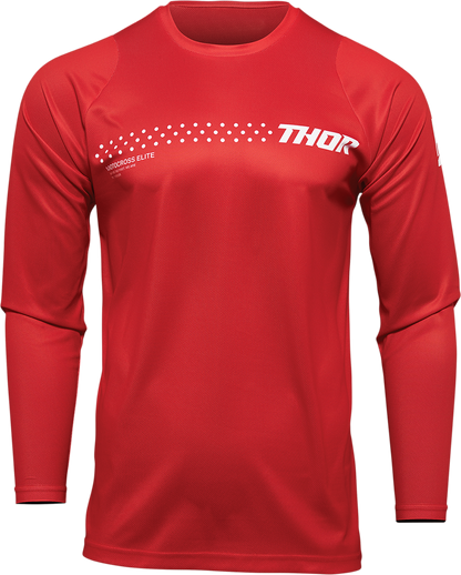 THOR Sector Minimal Jersey - Red - Large 2910-6433