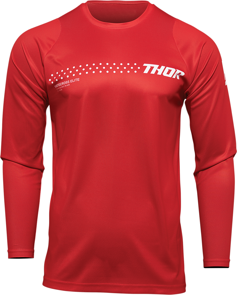 THOR Youth Sector Minimal Jersey - Red - XS 2912-2016