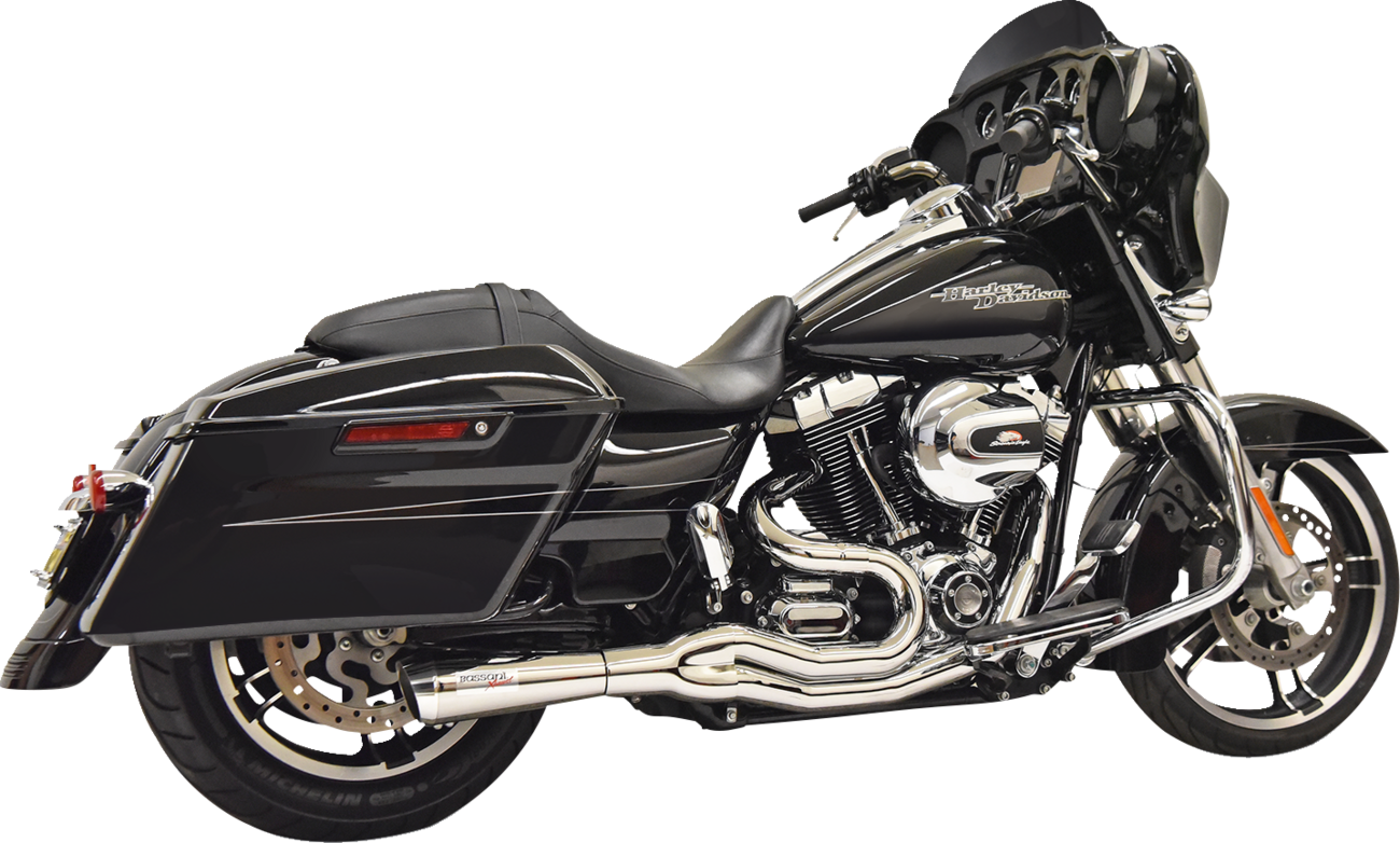 BASSANI XHAUST 2:1 Exhaust - Chrome 1F61C