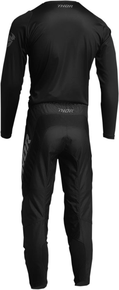 THOR Sector Minimal Jersey - Black - Large 2910-6426