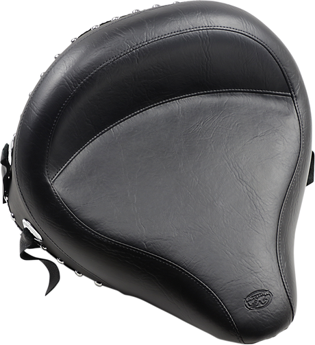 MUSTANG Wide Studded Solo Seat - Softail '84-'99 75506