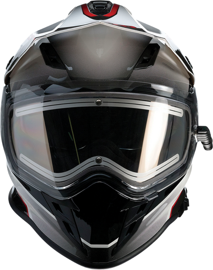 Z1R Range Helmet - Bladestorm - Black/Red/White - Medium 0101-14055