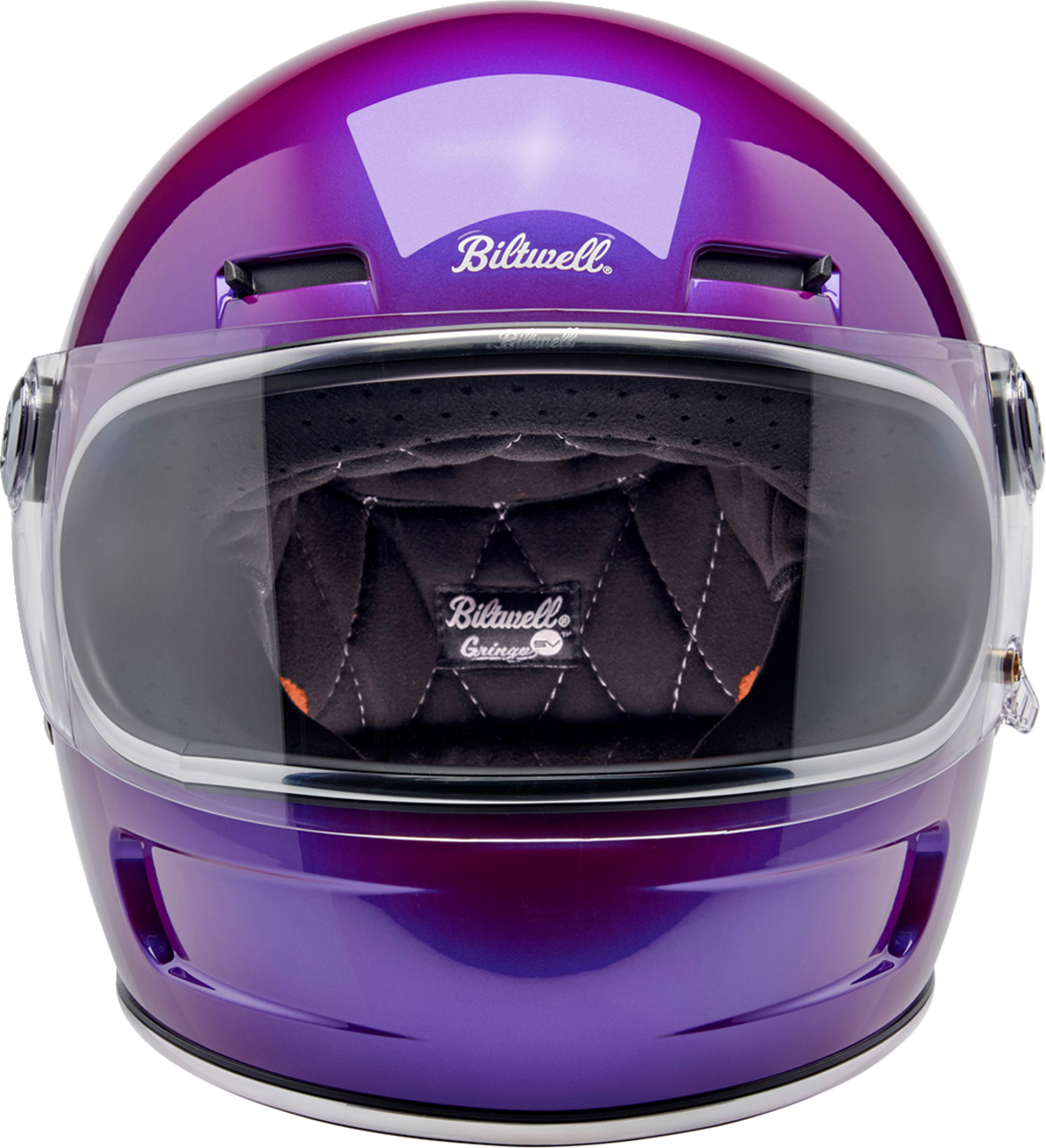 BILTWELL Gringo SV Helmet - Metallic Grape - Medium 1006-339-503