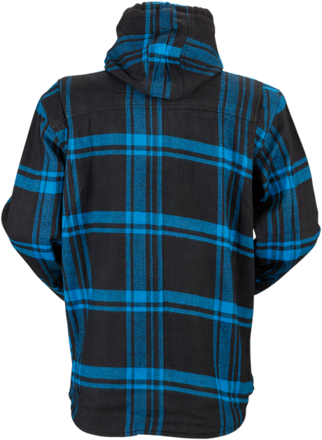 Z1R Timber Flannel Shirt - Black/Blue - XL 3040-2843