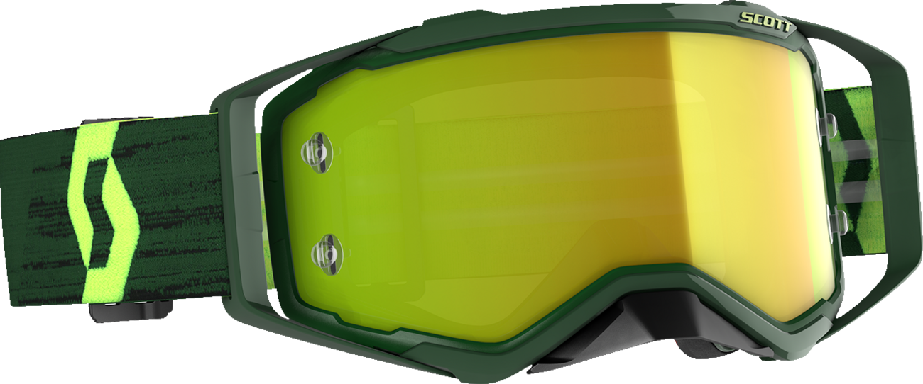 SCOTT Prospect Goggles - Green/Hi-VizYellow - Yellow Chrome Works 272821-1412289