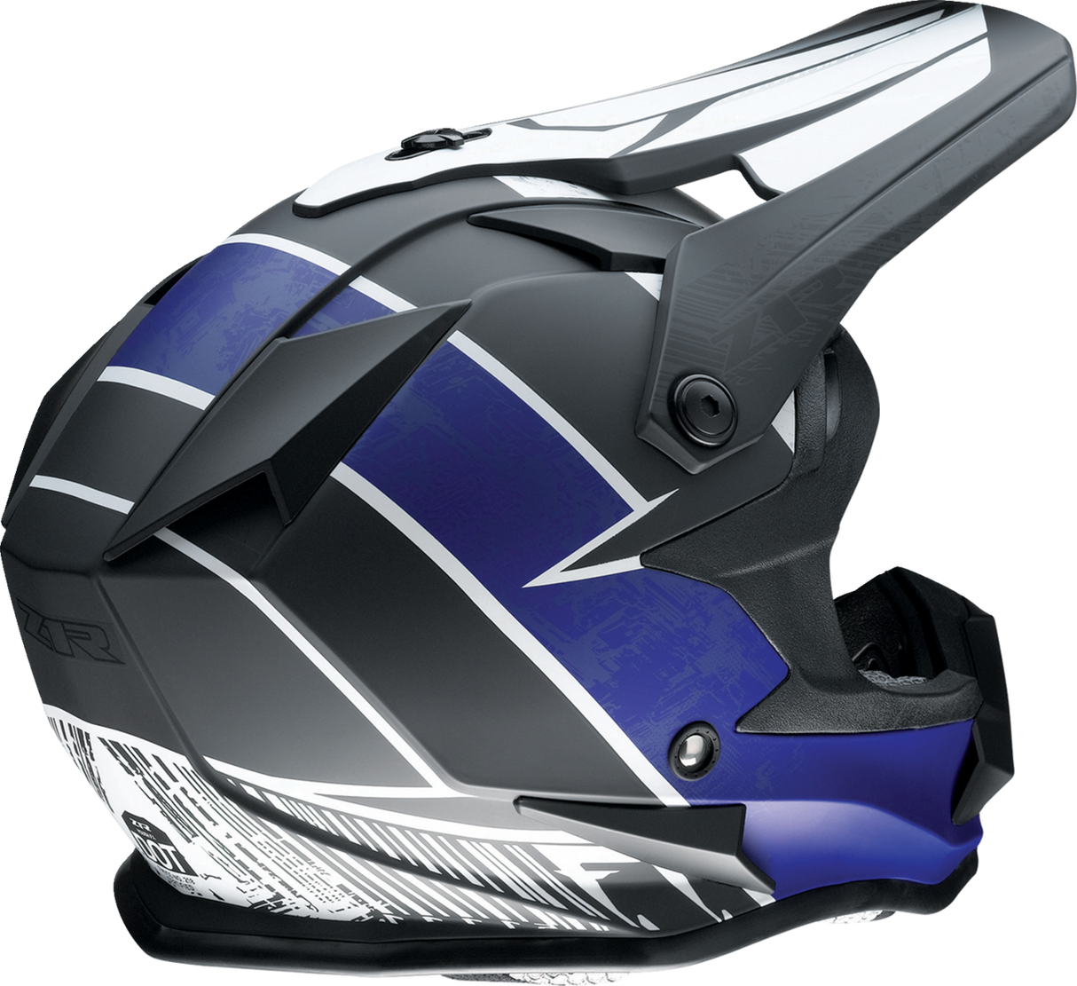 Z1R Youth F.I. Helmet - Fractal - MIPS - Matte Black/Blue - Small 0111-1511