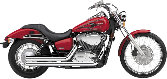 COBRA Streetrod Slashdown Exhaust - Chrome VT750C Shadow 2008-2016 1711T