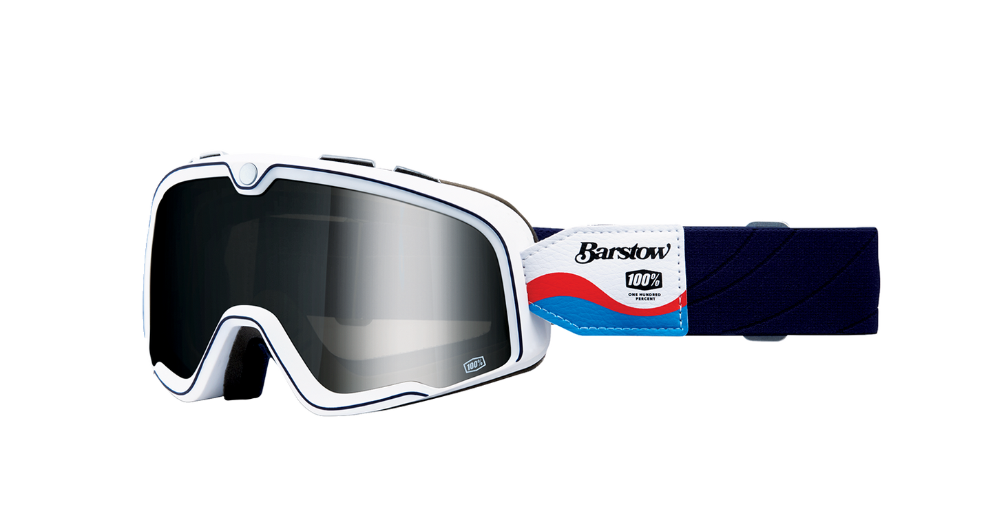 100% Barstow Goggles - Lucien - Silver Mirror 50000-00014