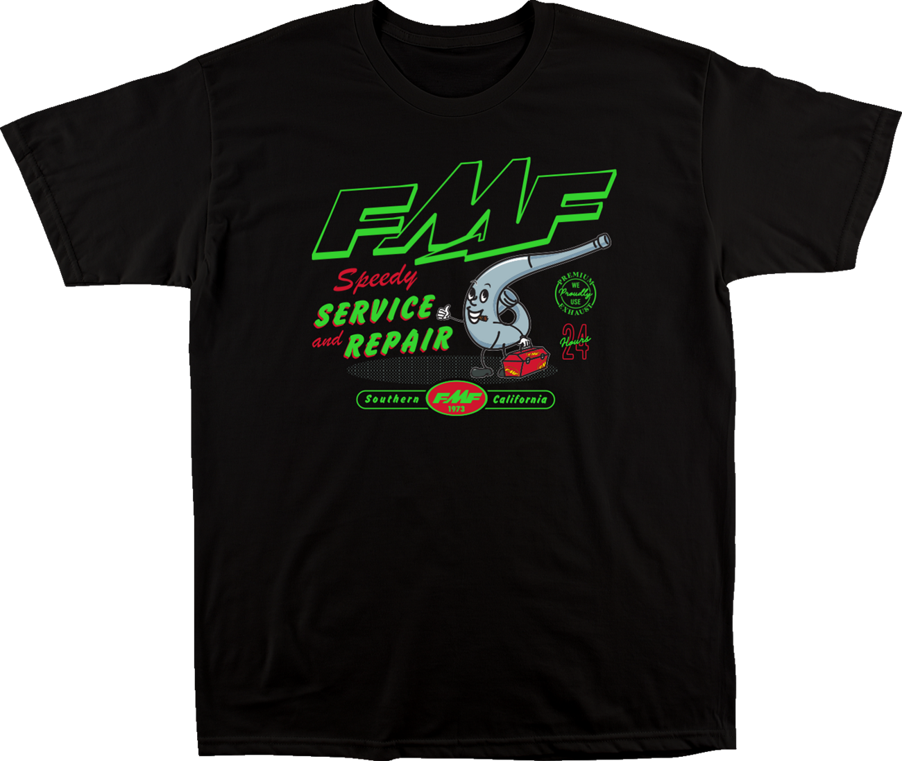 Camiseta FMF Youth Expert Service - Negro - XL HO21218900BKXL 3032-3525 