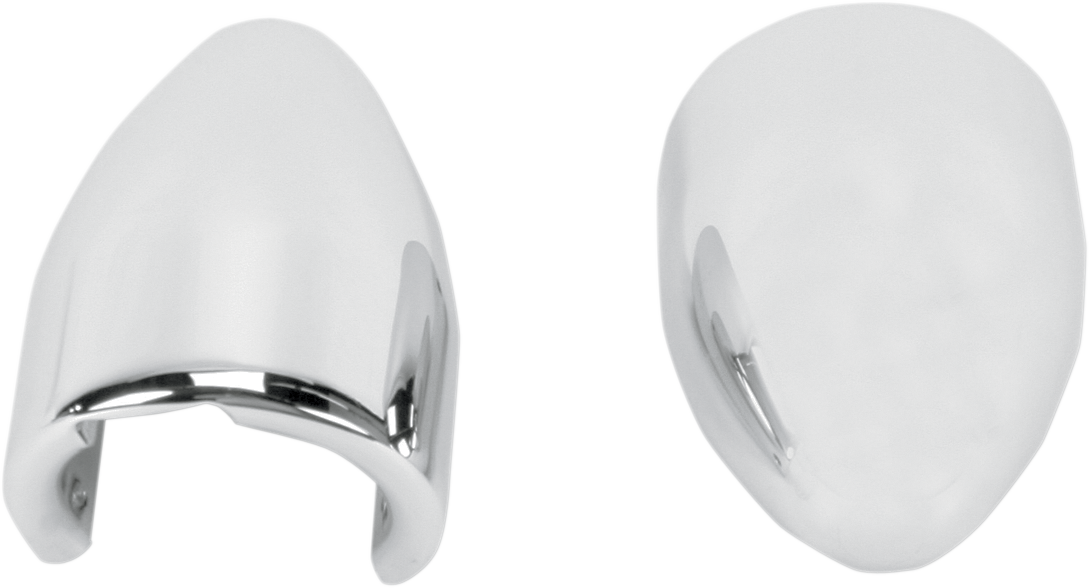 BARON Fork Bullets/Axle Nut Covers - Chrome BA-7800-02