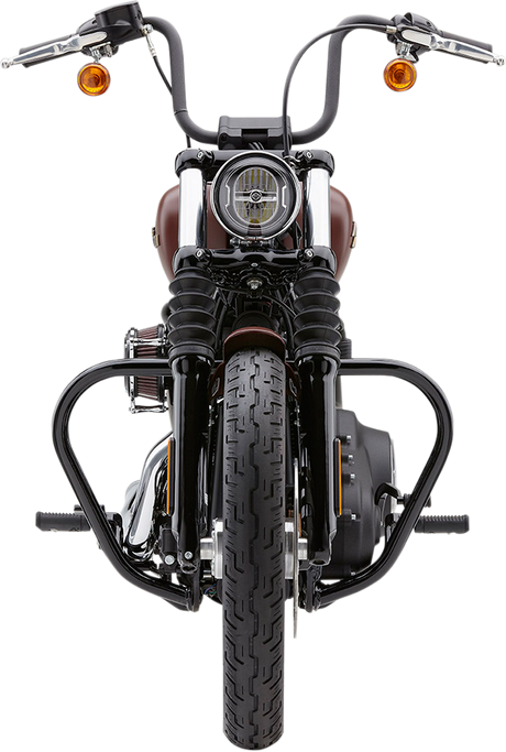 Barra de autopista COBRA - Negra - Softail 601-2107B 