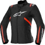 ALPINESTARS Stella T-SPS v2 WP Jacket - Black/White/Red Fluo - XL 3210225-1231-XL