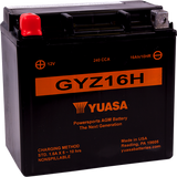 YUASA AGM Battery - GYZ16H YUAM716GH