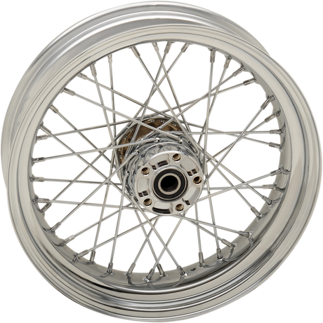 DRAG SPECIALTIES Rueda trasera - Disco único/Sin ABS - Cromada - 17"x4.50" - '08-'17 FXD 64409 