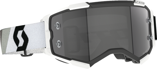 SCOTT Fury Goggle - Premium Black/White - Light Sensitive Gray 272827-7702327