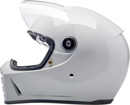 BILTWELL Lane Splitter Helmet - Gloss White - XS 1004-104-501