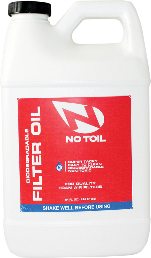 NO TOIL Air Filter Oil - 64 U.S. fl oz. NT218