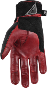 THRASHIN SUPPLY CO. Boxer Gloves - Red - Small TBG-02-08