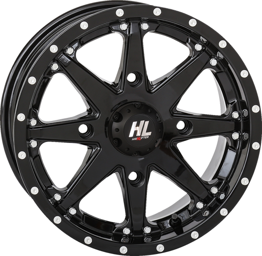 HIGH LIFTER Wheel - HL10 - Front/Rear - Gloss Black - 14x7 - 4/137 - 5+2 (+30 mm) 14HL10-1237