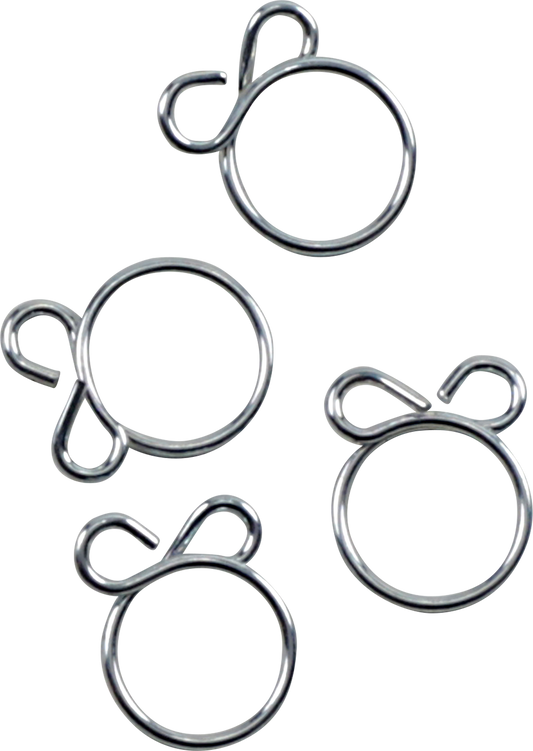 ALL BALLS Refill Kit - Wire Clamp - Silver - 4-Pack FS00061