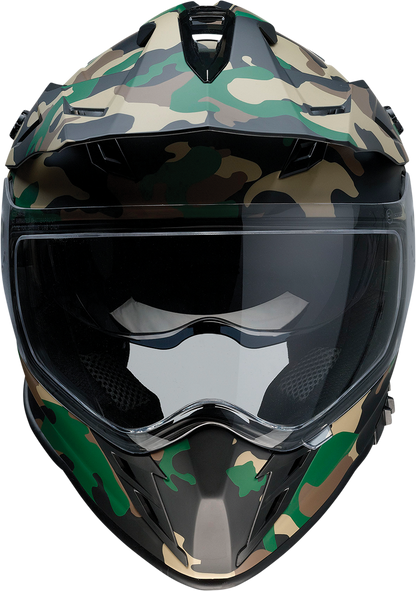 Z1R Range Helmet - Camo - Woodland - Small 0140-0082