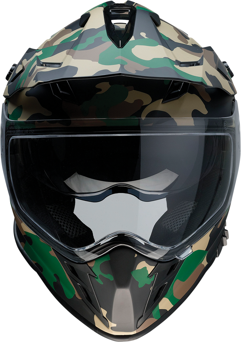 Z1R Range Helmet - Camo - Woodland - XS 0140-0081