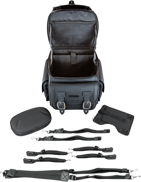 SADDLEMEN BR3400D Sissy Bar Bag - Black EX000972