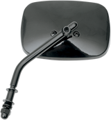 DRAG SPECIALTIES Espejo fundido a presión - Vástago estándar - Negro 302108BLK