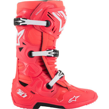 ALPINESTARS Tech 10 Boots - Diva Pink/White - US 8 2010020-3812-8