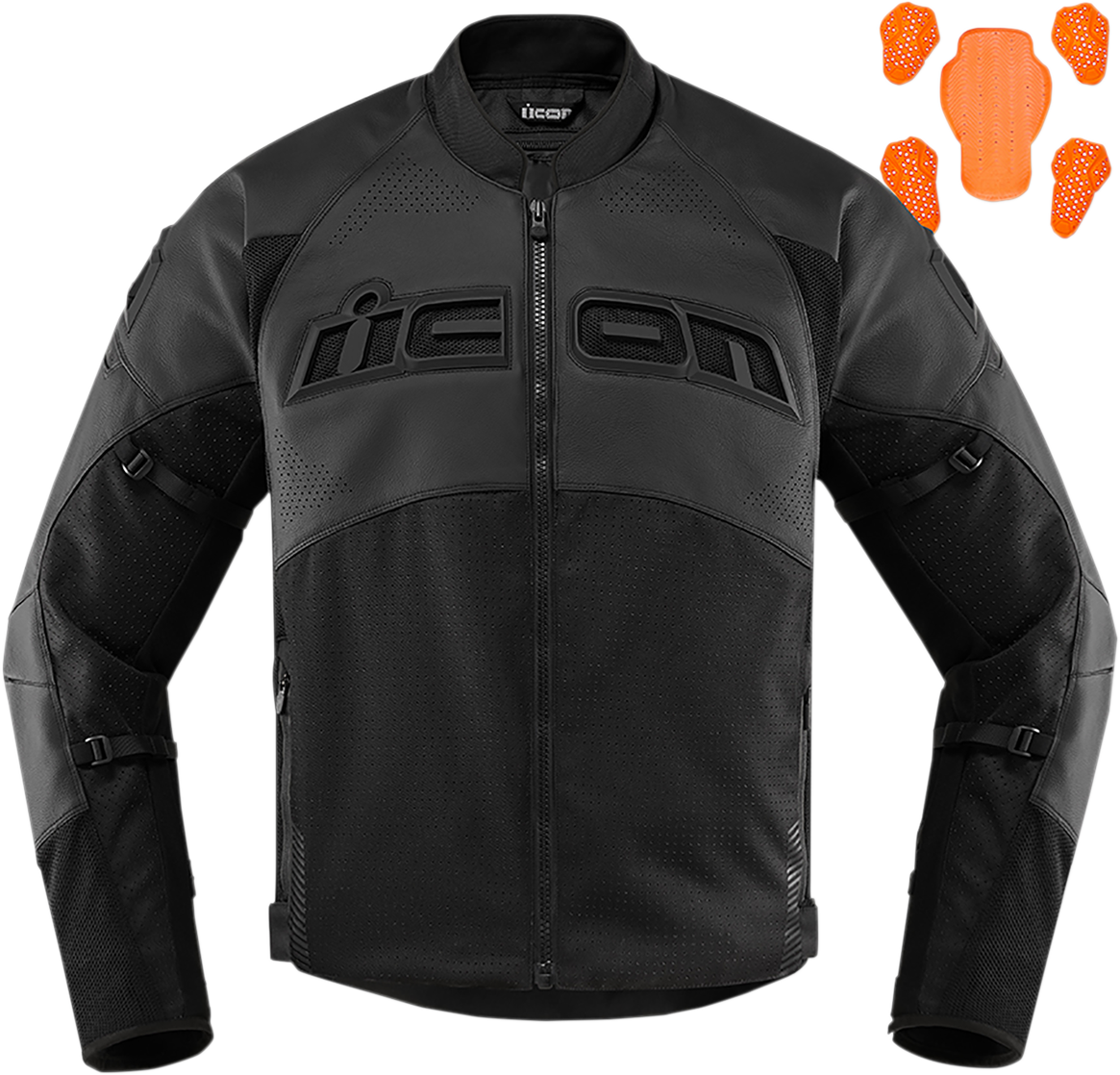 ICON Contra2™ Perf CE Jacket - Stealth - Small 2810-3660