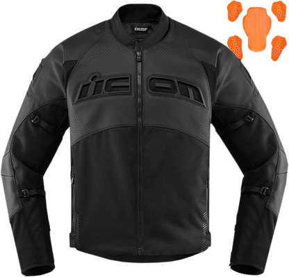 ICON Contra2™ Perf CE Jacket - Stealth - 3XL 2810-3665