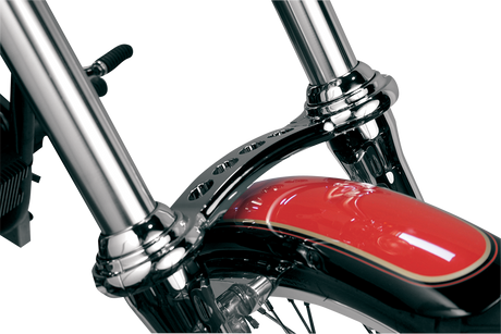 CUSTOM CYCLE ENGINEERING Fork Brace - Chrome - 49 mm - '06-'08 FXDWG | '08-'17 FXDF TB 2649-1 WG