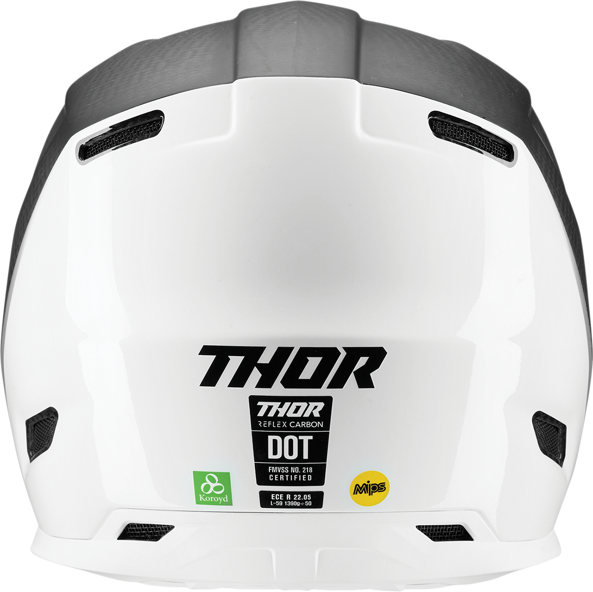 THOR Reflex Helmet - Polar - Carbon/White - MIPS - XS 0110-7813