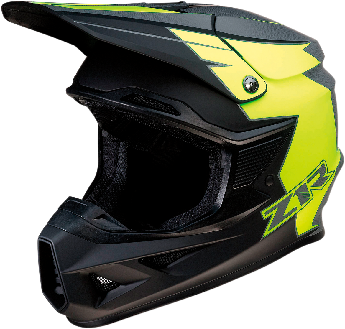 Z1R F.I. Helmet - MIPS - Hysteria - Hi-Vis Yellow/Gray - Small 0110-6440