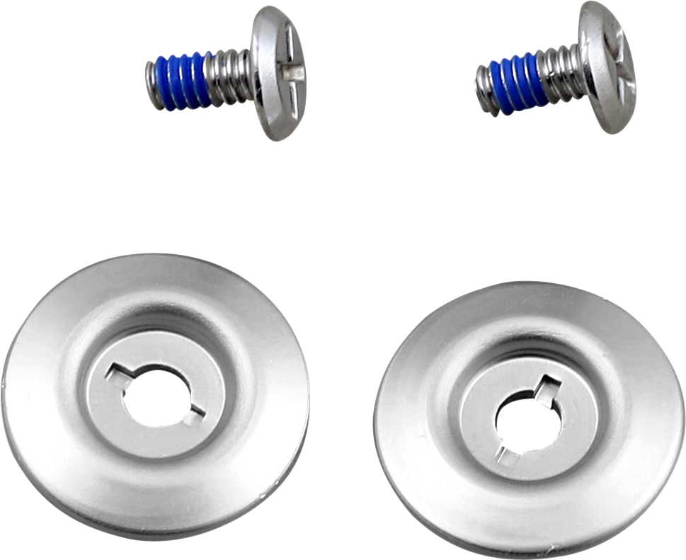 BILTWELL Gen 2 Hardware Kit - SS Screw - Silver Baseplate 0034-150-73