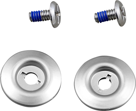 BILTWELL Gen 2 Hardware Kit - SS Screw - Silver Baseplate 0034-150-73