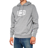 100% Icon Pullover Hoodie - Gray - XL 20029-00018