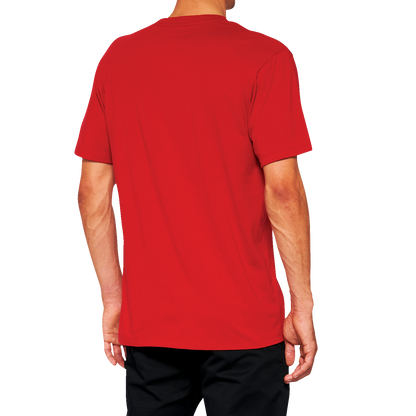 100% Official T-Shirt - Red - Medium 20000-00011