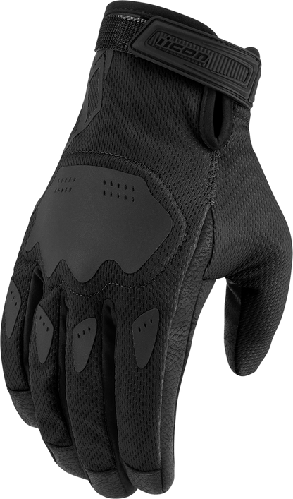 ICON Women's Hooligan™ CE Gloves - Black - Large 3302-0846