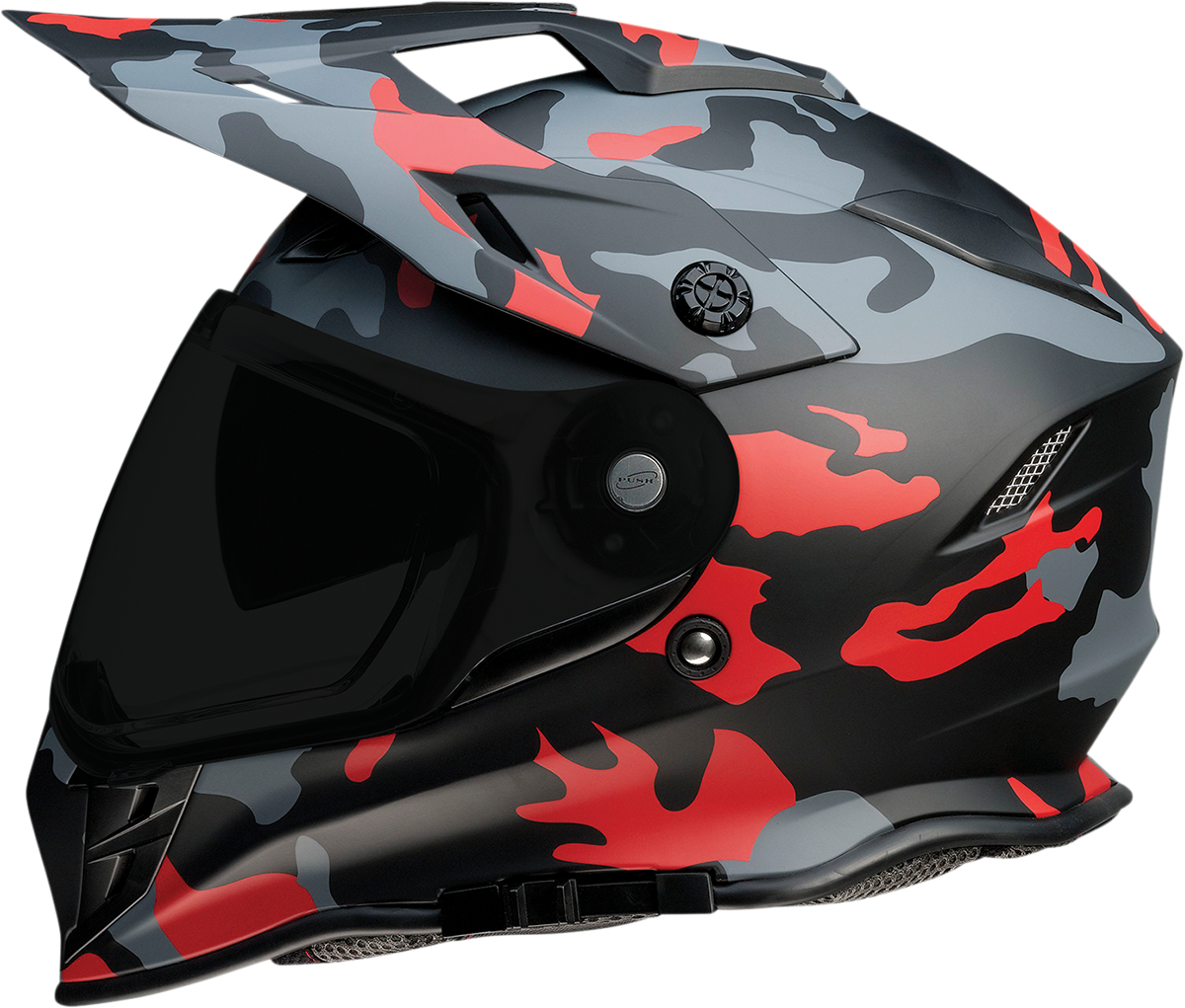 Z1R Range Helmet - Camo - Red - XL 0140-0097