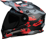 Z1R Range Helmet - Camo - Red - Large 0140-0096