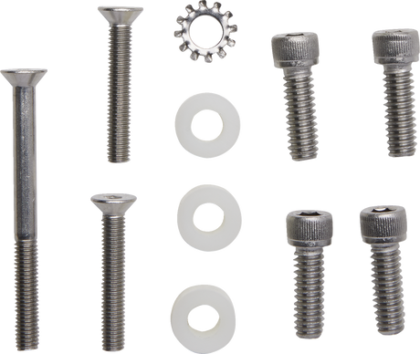 LA CHOPPERS Gauge Mount - Dual - Bronze - FLT LA-7397-03Z