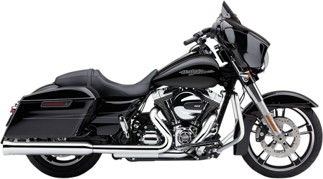 COBRA Neighbor Hater Mufflers for '95-'16 Bagger - Chrome 6107